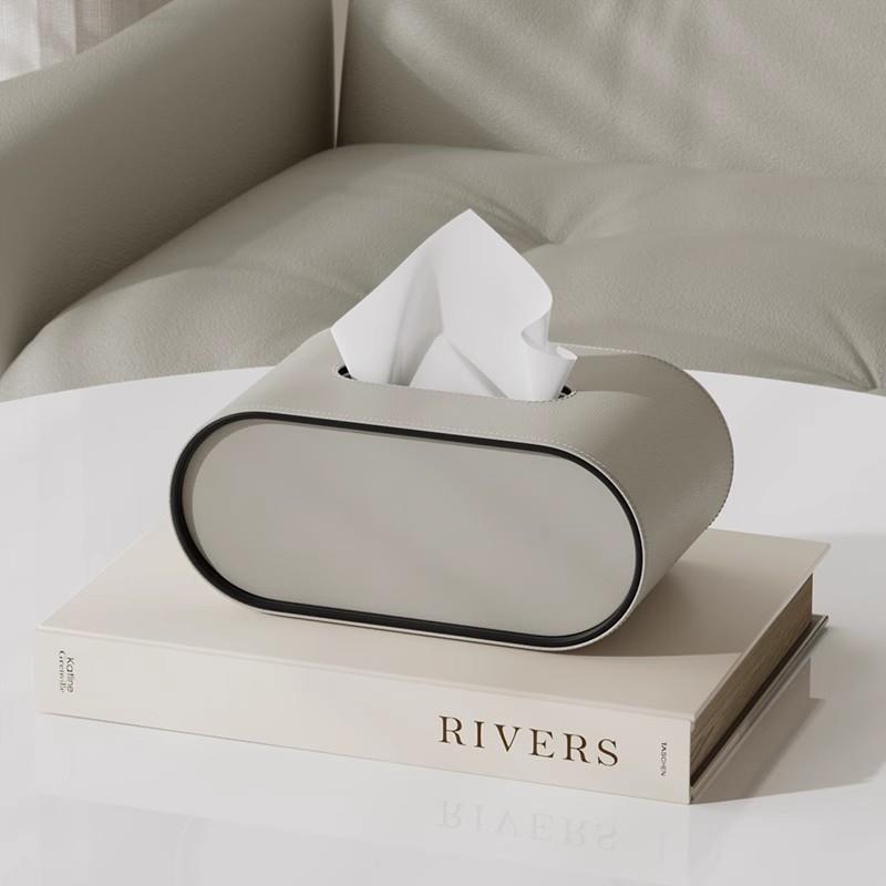 Cortona™ Leather Tissue Box - Navenport