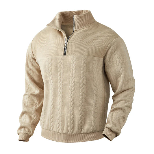 Joseph™ Premium Quarter Zip Sweater - Navenport