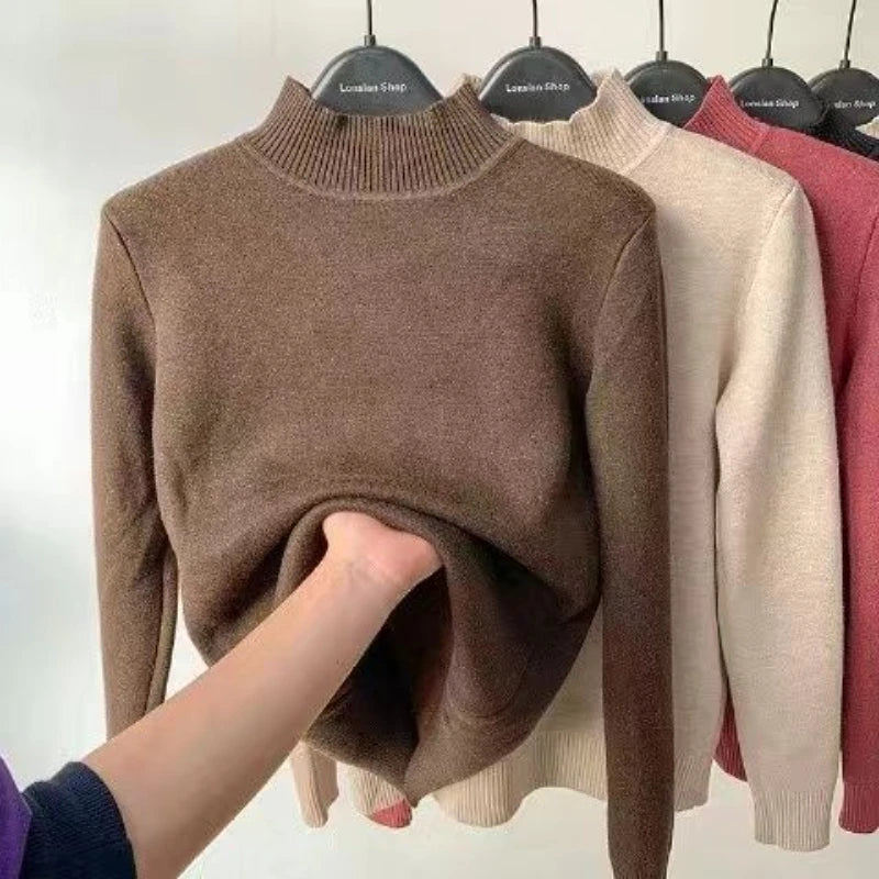 Bridget™ Elegant Knitted Turtleneck Sweater