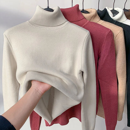 Bridget™ Elegant Knitted Turtleneck Sweater