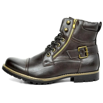 Costanzo™ Lace-Up Leather Boots