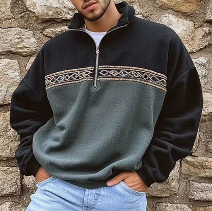 Derek™ Oversized Fleece Sweater - Navenport