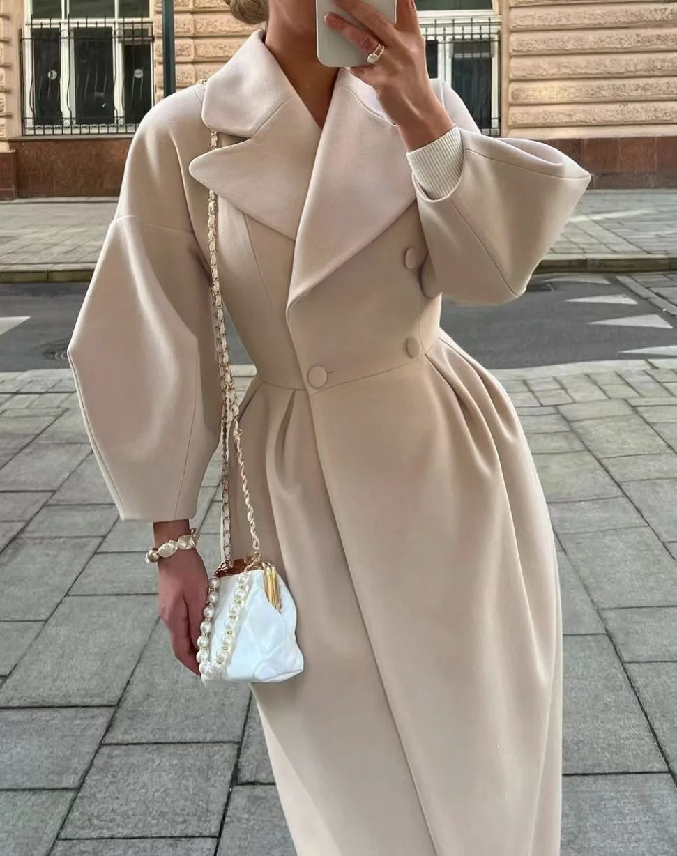 Chanelle™ Elegant Long Coat