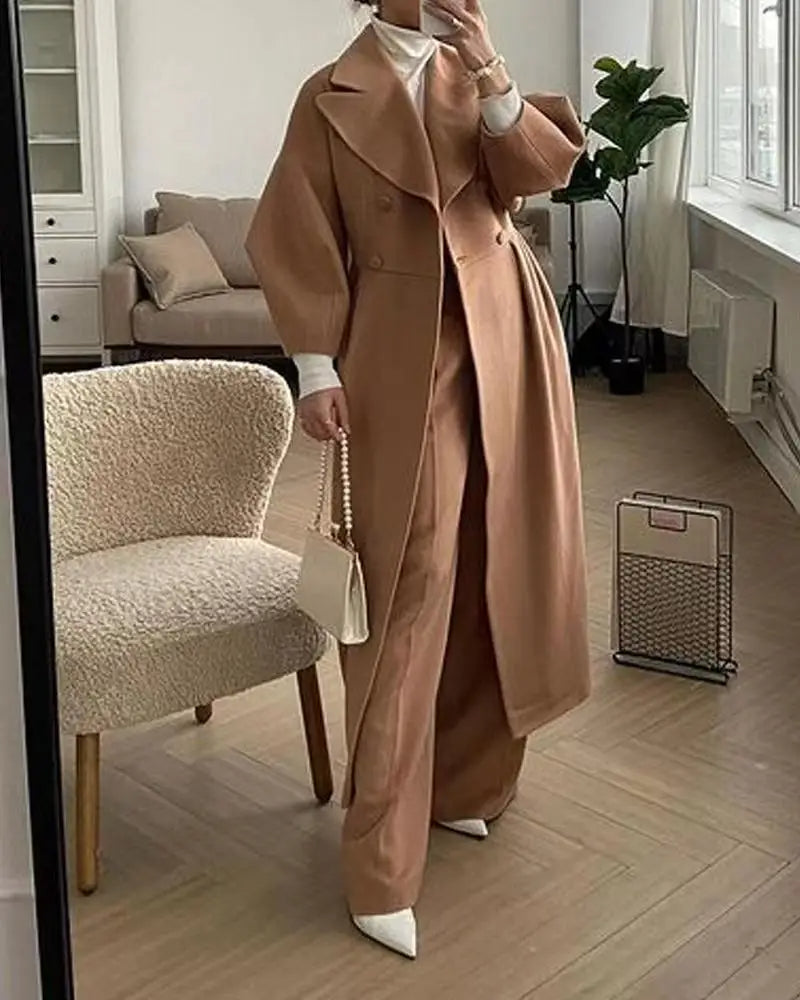 Chanelle™ Elegant Long Coat