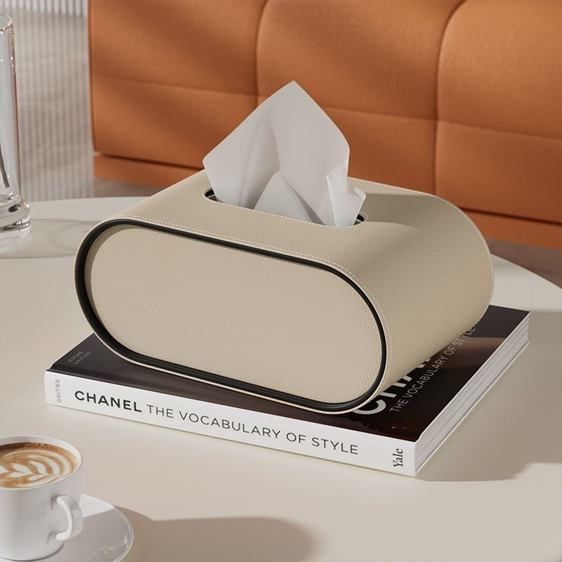 Cortona™ Leather Tissue Box - Navenport